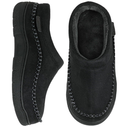 Markus | Damen Fleecegefütterte Slipper zum Hineinschlüpfen