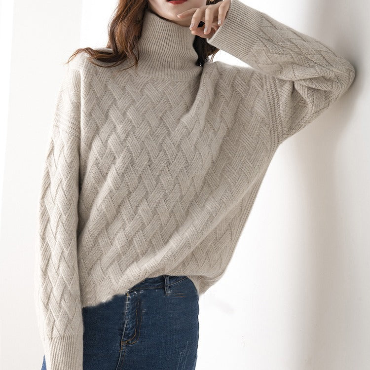Laura | Damen Rollkragenpullover für den Frühling