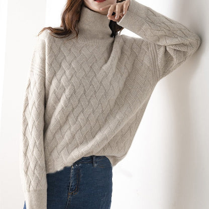 Laura | Damen Rollkragenpullover für den Frühling