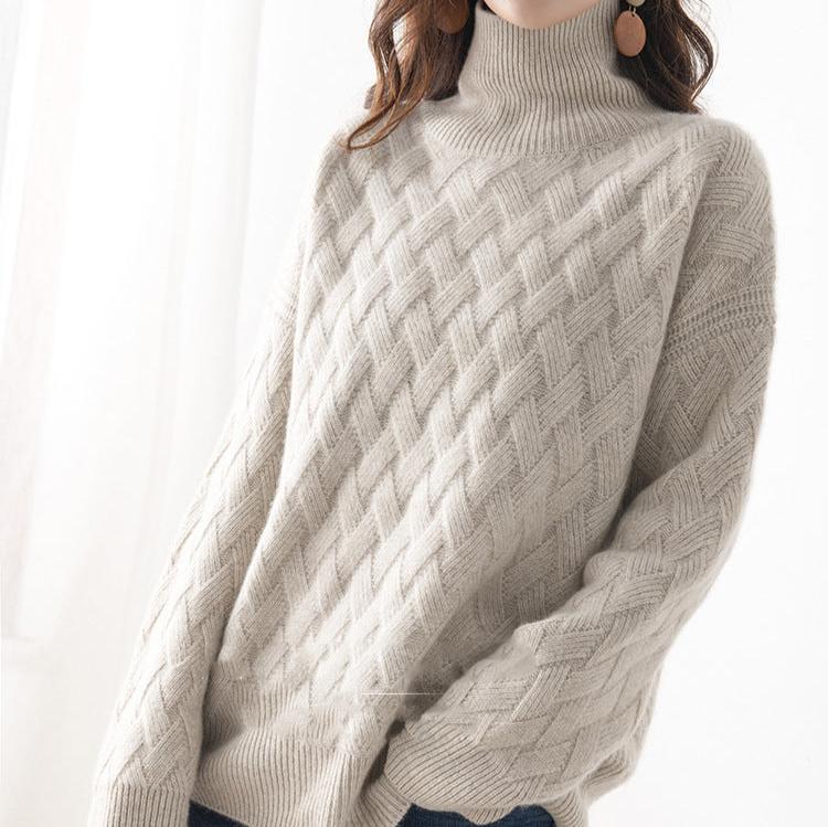 Laura | Damen Rollkragenpullover für den Frühling