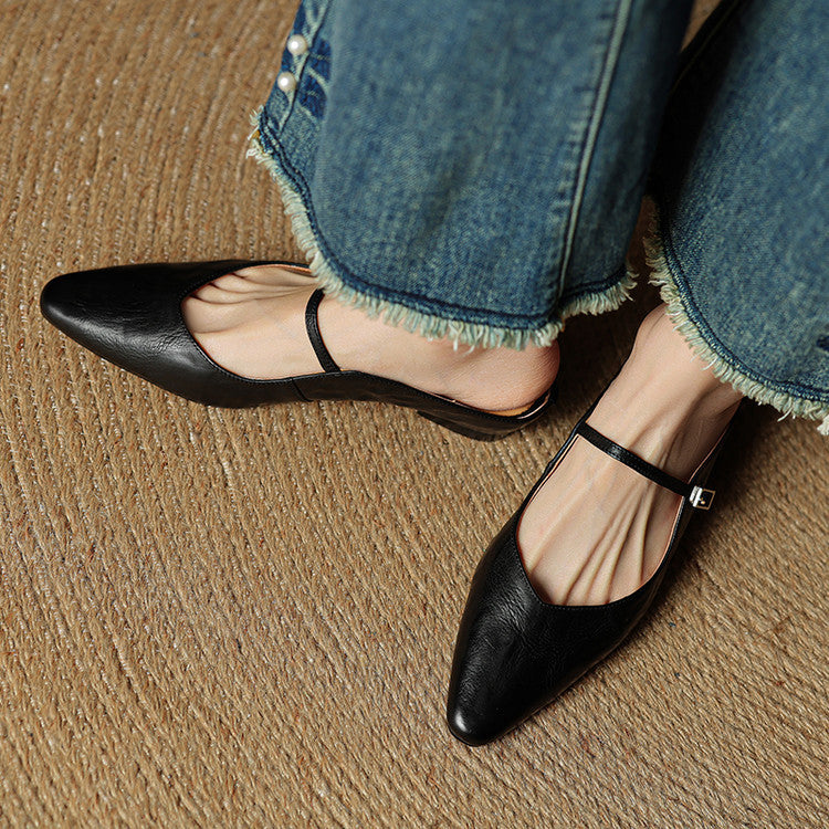 Lydia | Damen Slipper aus Echtem Leder