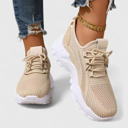 Leonie | Damen Frühlings Leichte Schnür-Sneaker