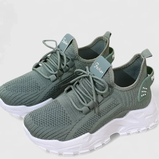 Leonie | Damen Frühlings Leichte Schnür-Sneaker