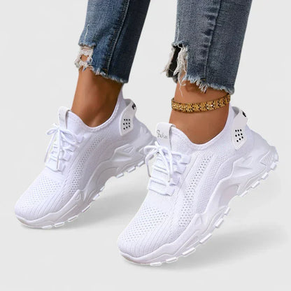 Leonie | Damen Frühlings Leichte Schnür-Sneaker