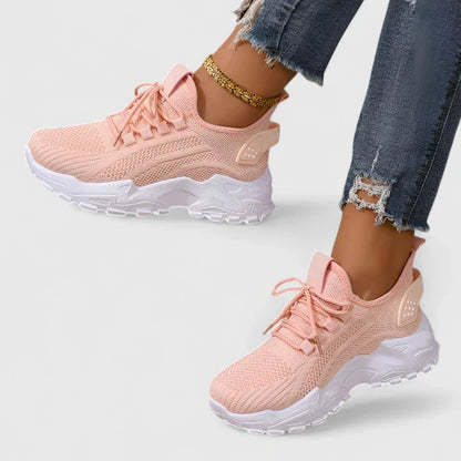 Leonie | Damen Frühlings Leichte Schnür-Sneaker