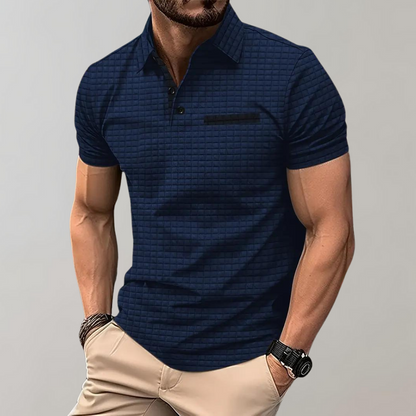 Oliver | Herren Kurzarm-Polo mit Knopfleiste