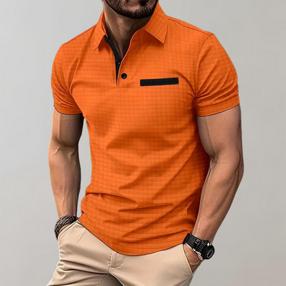 Oliver | Herren Kurzarm-Polo mit Knopfleiste
