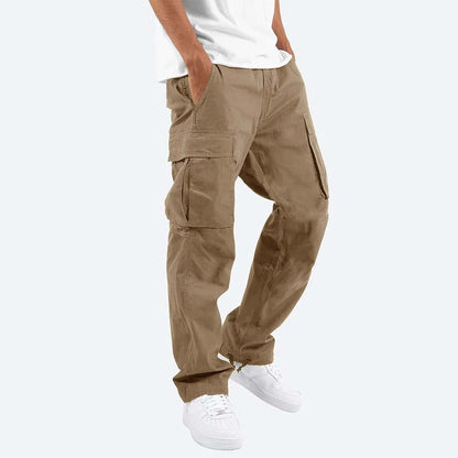 Richard | Herren Weit Geschnittene Cargohose mit Mehreren Taschen