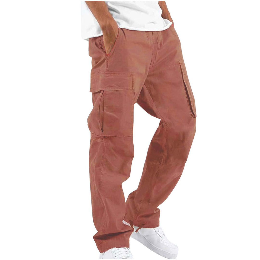 Richard | Herren Weit Geschnittene Cargohose mit Mehreren Taschen