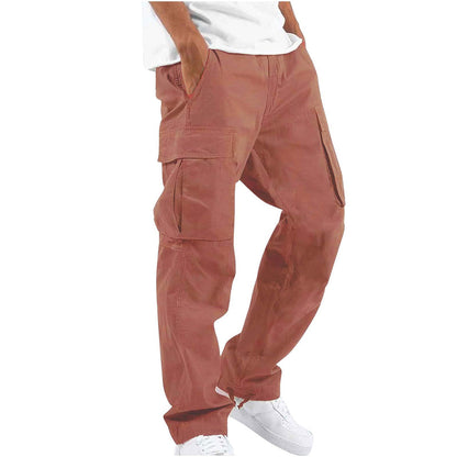 Richard | Herren Weit Geschnittene Cargohose mit Mehreren Taschen