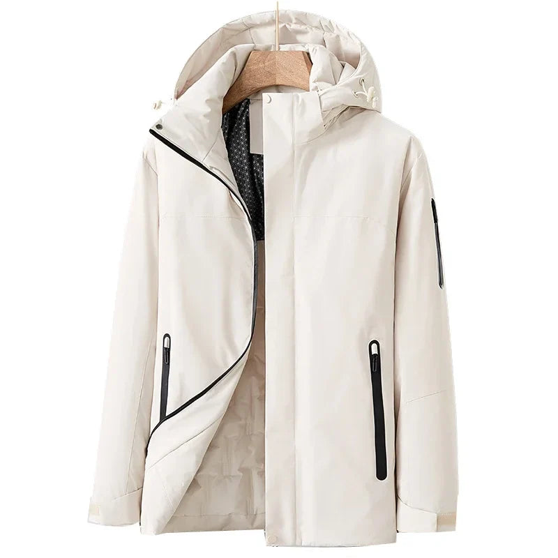 Lena | Damen Wasserdichte Winterjacke mit Fleece-Futter