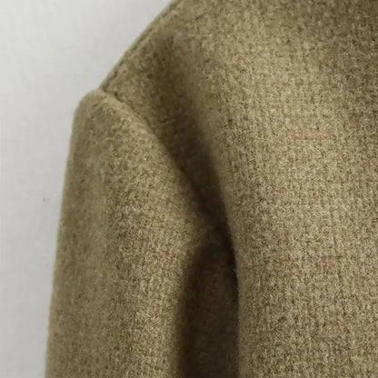Johanna | Damen Klassische Kurzjacke mit Knopfleiste vorne