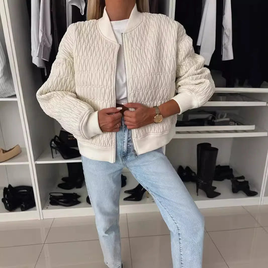 Jana | Damen Freizeitkurzjacke mit gesteppter Vorderseite