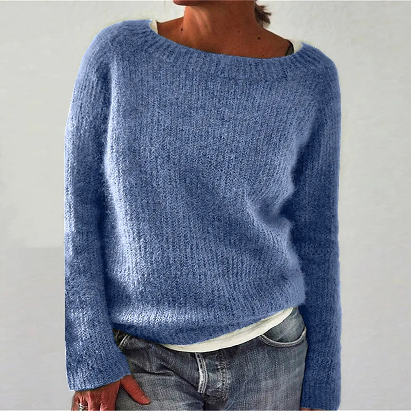 Susanne | Damen Locker Geschnittenes Oberteil für Pullover