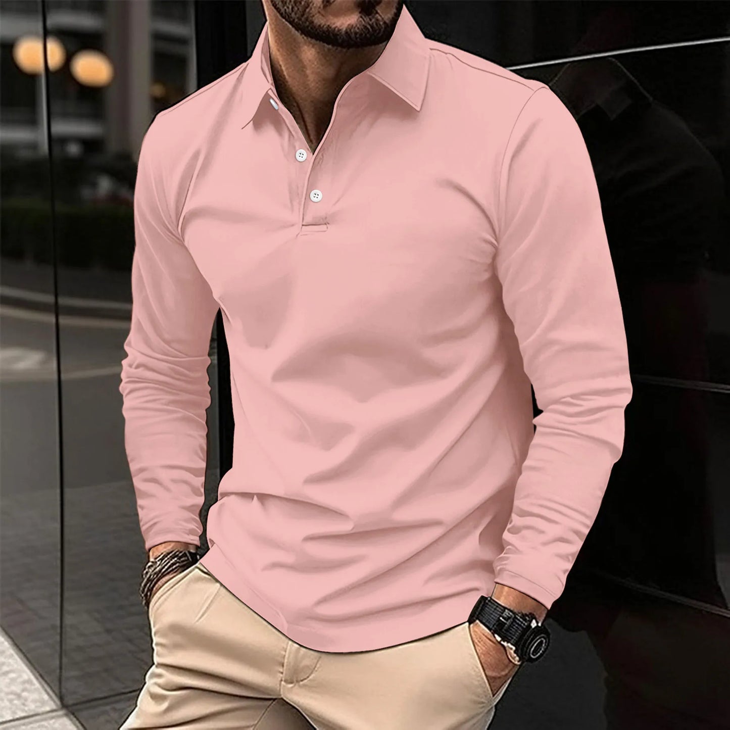 Paul | Herren Smart-Fit Langarmhemd
