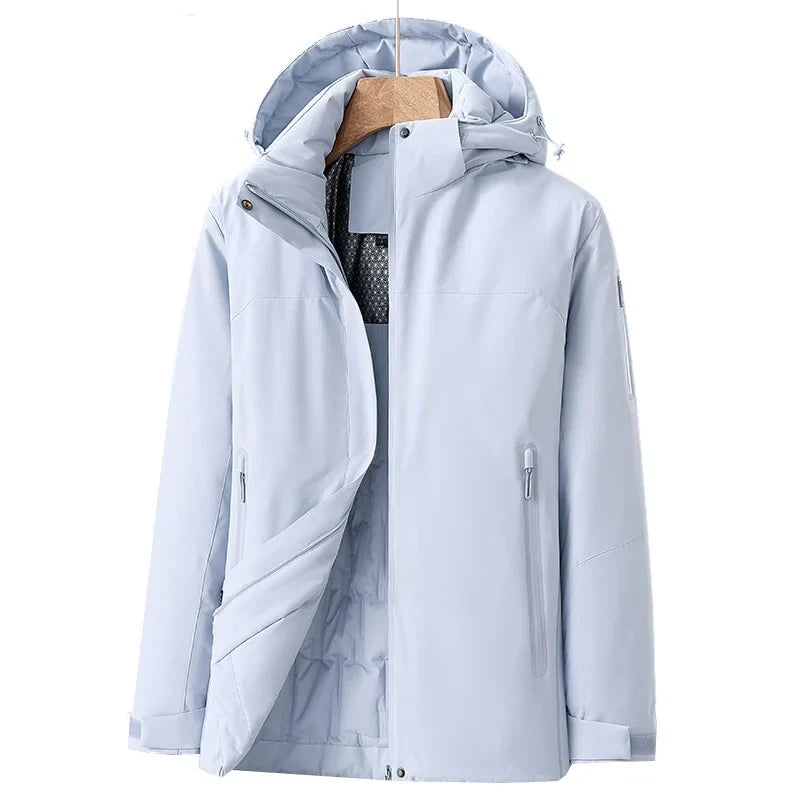 Lena | Damen Wasserdichte Winterjacke mit Fleece-Futter