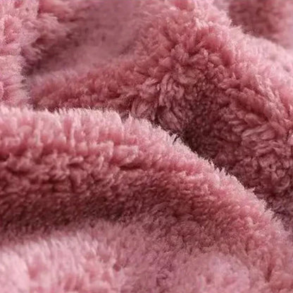 Lydia | Damen Winter-Kuschelige Kapuzenjacke mit Reißverschluss