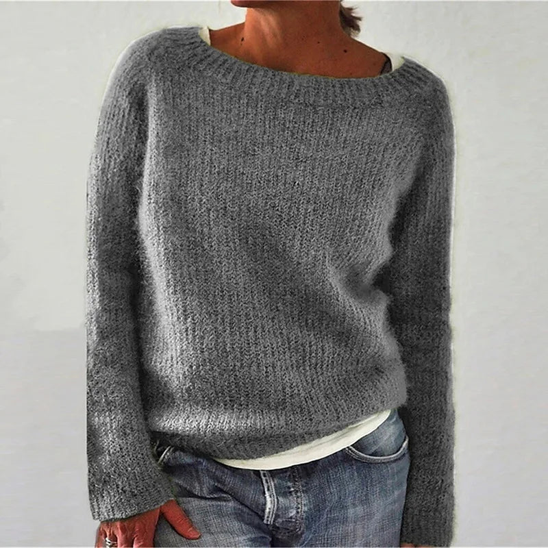 Susanne | Damen Locker Geschnittenes Oberteil für Pullover