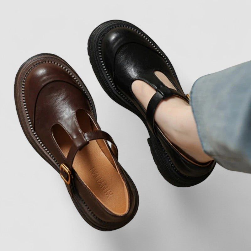 Barbara | Damen Orthopädische Mary Jane Winterstiefel