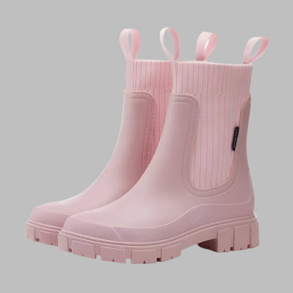 Helga | Damen Herbst Wasserdichte Chelsea Boots