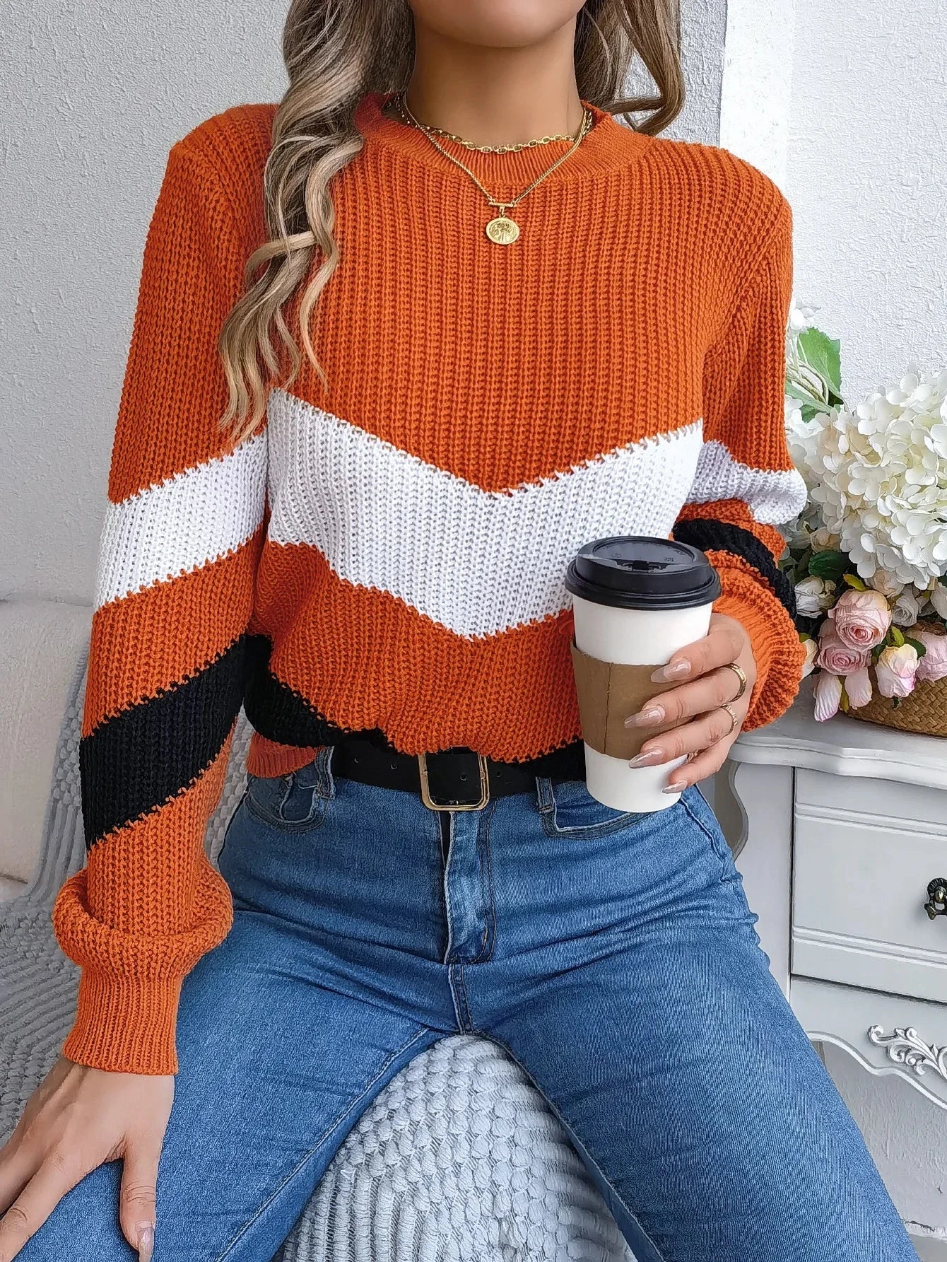 Emma | Damen Herbst Kaschmir Rollkragenpullover