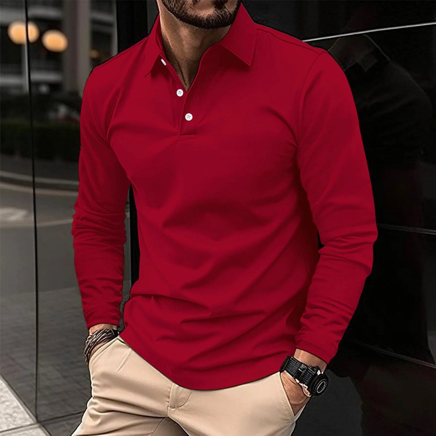 Paul | Herren Smart-Fit Langarmhemd