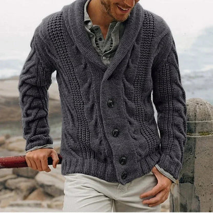 Andreas | Damen Frühlings Cardigan Mit Knopfleiste Und Schalkragen