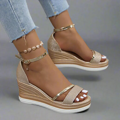 Helga | Damen Slingback Eckige Zehen Flache Schuhe
