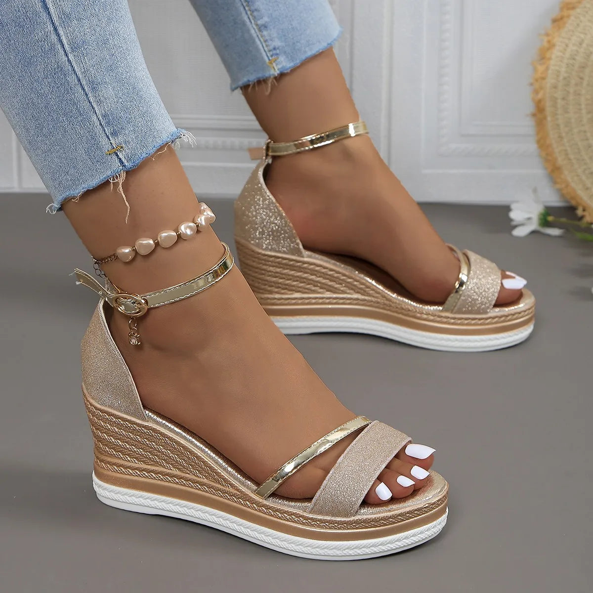 Carolin | Damen Sommer Orthopädische Stil Sandalen