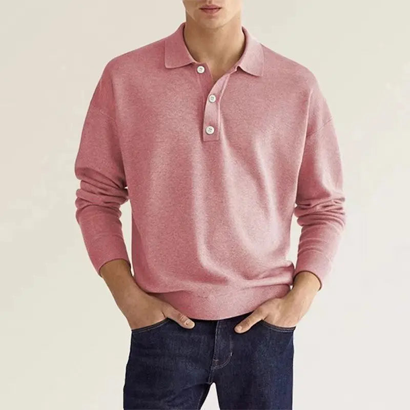 Rainer | Herren Langarm-Casualhemd