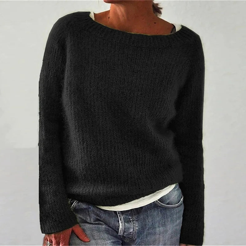 Susanne | Damen Locker Geschnittenes Oberteil für Pullover