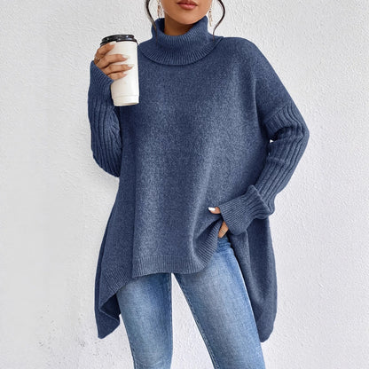 Annika | Damen Herbst Kaschmir Rollkragenpullover