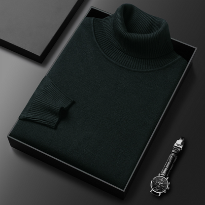 Peter | Herren Lässiger Rollkragenpullover für den Frühling
