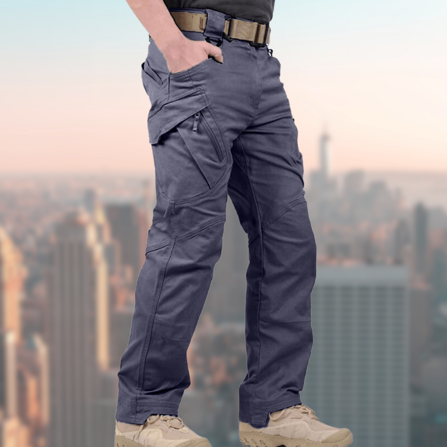 Wilhelm | Herren Taktische Cargo-Hose mit mehreren Taschen