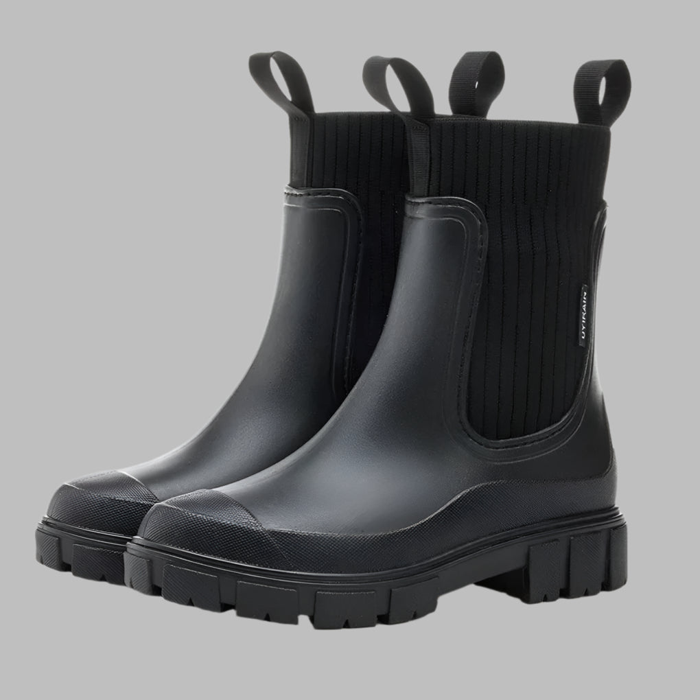 Helga | Damen Herbst Wasserdichte Chelsea Boots
