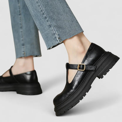 Barbara | Damen Orthopädische Mary Jane Winterstiefel