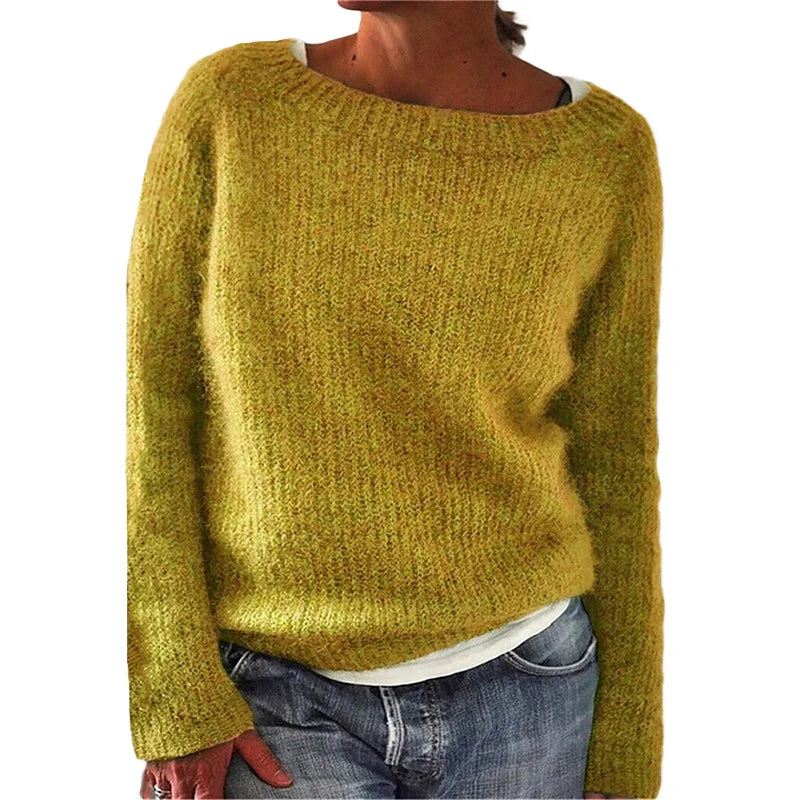Susanne | Damen Locker Geschnittenes Oberteil für Pullover