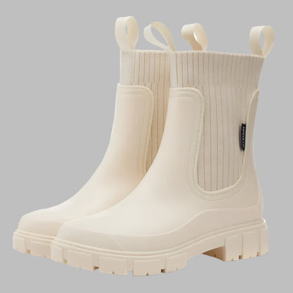 Helga | Damen Herbst Wasserdichte Chelsea Boots
