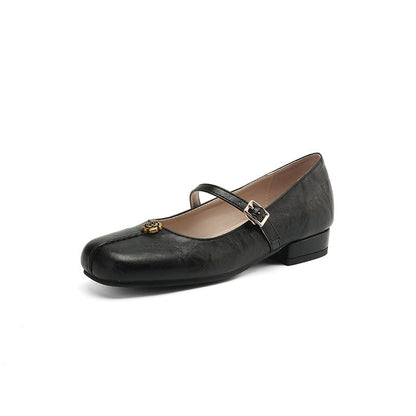 Carmen | Damen Frühlings Ballerinas mit Riemen