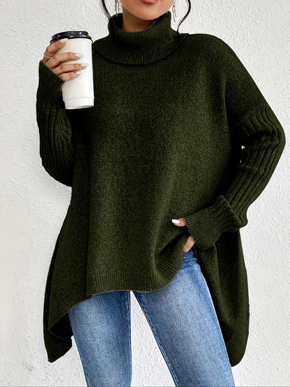 Annika | Damen Herbst Kaschmir Rollkragenpullover