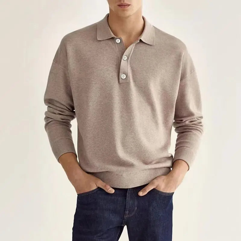 Rainer | Herren Langarm-Casualhemd