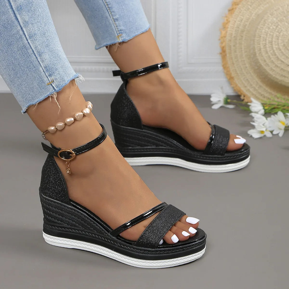 Carolin | Damen Sommer Orthopädische Stil Sandalen