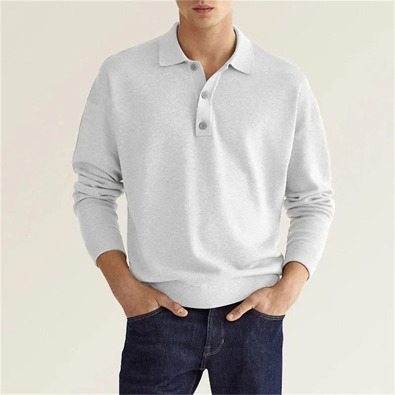 Rainer | Herren Langarm-Casualhemd