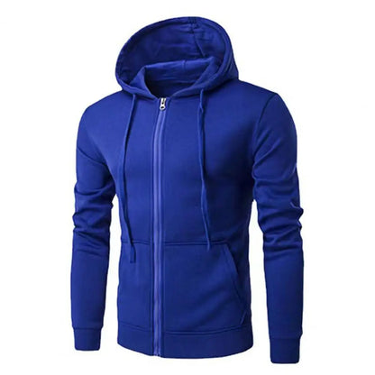Georg | Herren Freizeit-Hoodiejacke mit Reißverschluss vorne