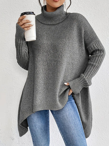 Annika | Damen Herbst Kaschmir Rollkragenpullover
