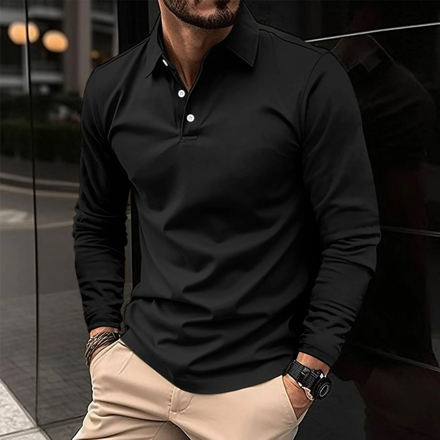 Paul | Herren Smart-Fit Langarmhemd