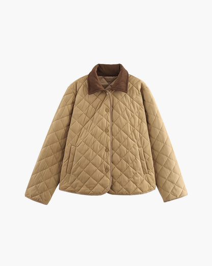 Jasmin | Stilvolle Herbst Stepp Freizeitjacke für Damen
