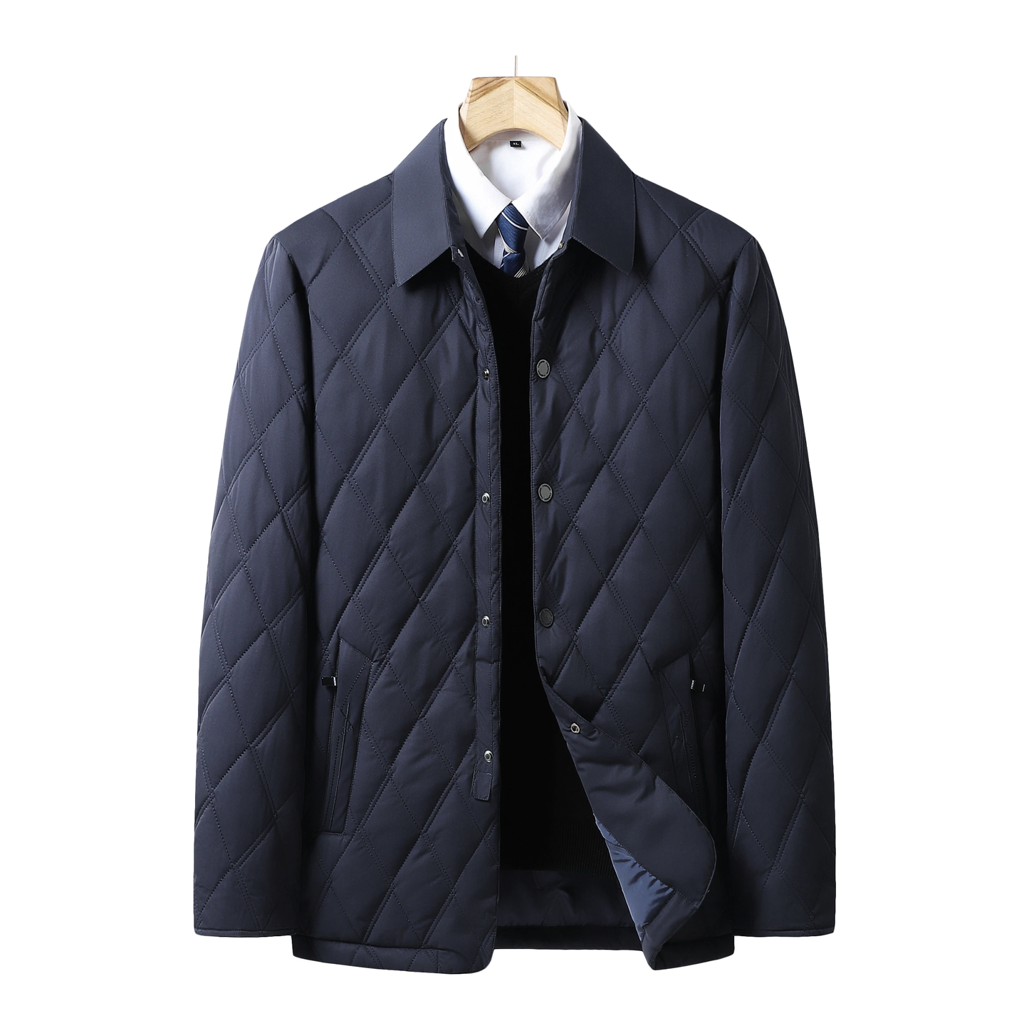 Isabella | Herren Winter-Steppjacke Wasserdicht