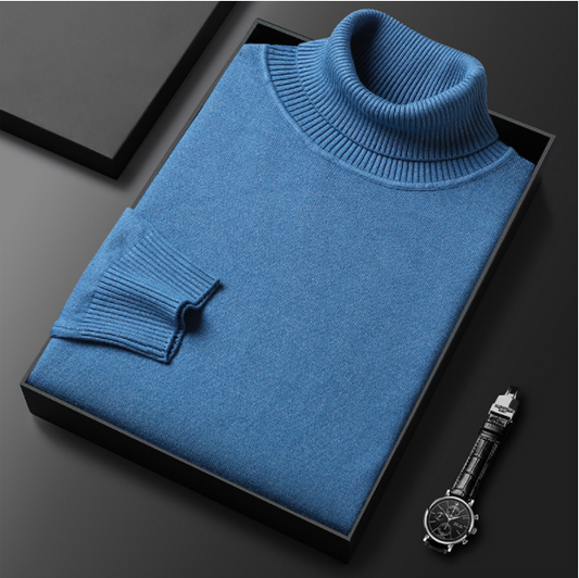 Peter | Herren Lässiger Rollkragenpullover für den Frühling