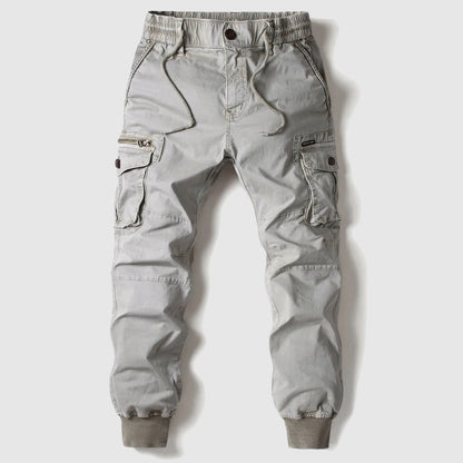 Josef | Herren Frühlings Cargo Joggerhose Mit Taschen